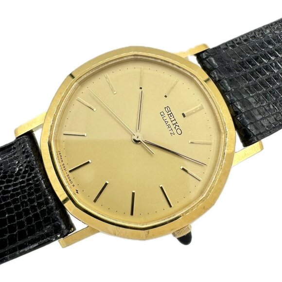 Vintage Seiko Salesman Sample 5931-5059 Men's Wristwatch Case for for Quartz - Picture 2 of 5